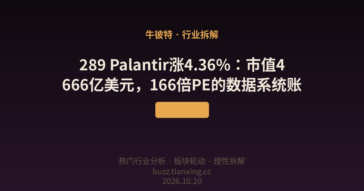 Palantir数据系统账